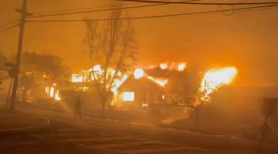 Дом Камалы Харрис оказался в опасности из-за лесных пожаров
