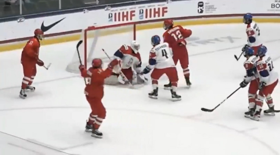 Российские хоккеисты разгромили чехов со счетом 11:1