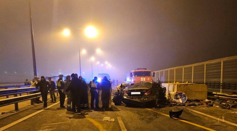 На Крымском мосту произошло жуткое ДТП с погибшими и пострадавшими