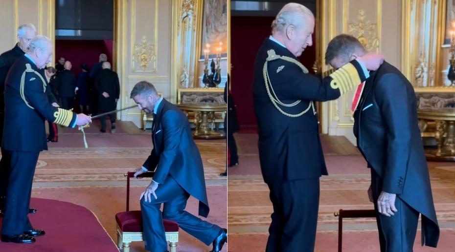 Дэвида Бекхэма посвятили в рыцари