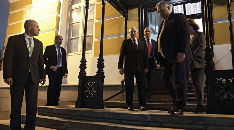 Путин и Орбан встретились в Кремле