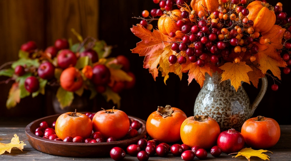 Названа неожиданная польза клюквы и хурмы для человека