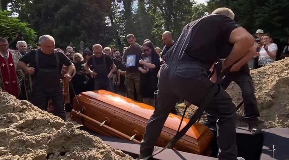 Во Львове простились с экс-депутатом Верховной рады Украины Ириной Фарион