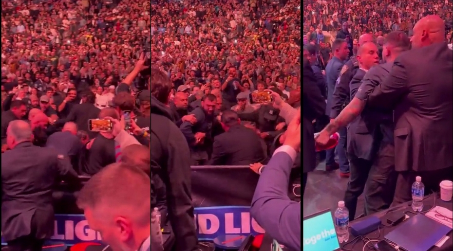 Диллон Дэнис устроил драку на турнире UFC перед боем россиянина