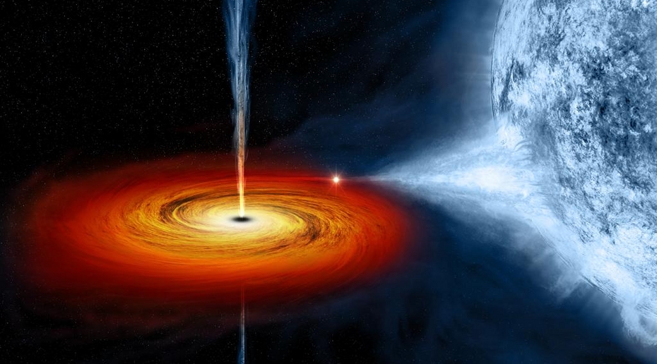Ученые представили первый снимок черной дыры