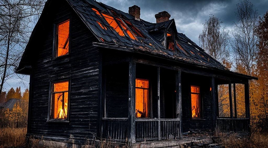 Большая семья погибла в пожаре в Сургуте