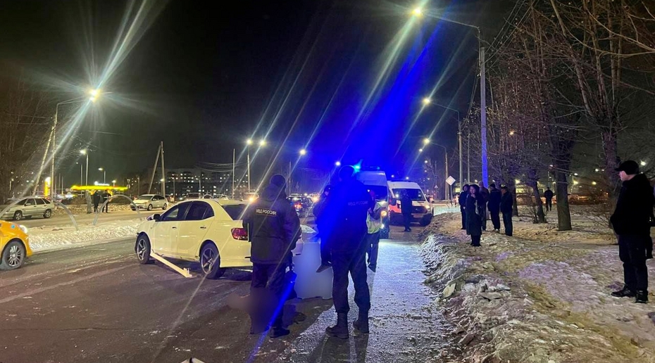 Появились кадры с места смертельного ДТП в Чите