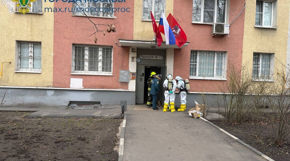 В Москве эвакуировали дом после отравления жильца неизвестным веществом