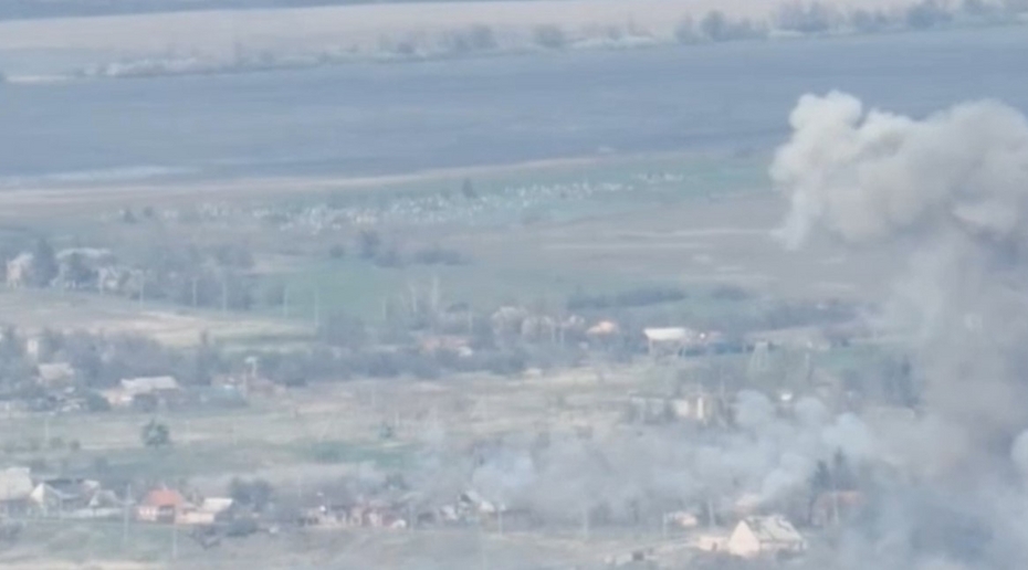Стоп-кадр видео из телеграм-канала «Военкоры русской весны»